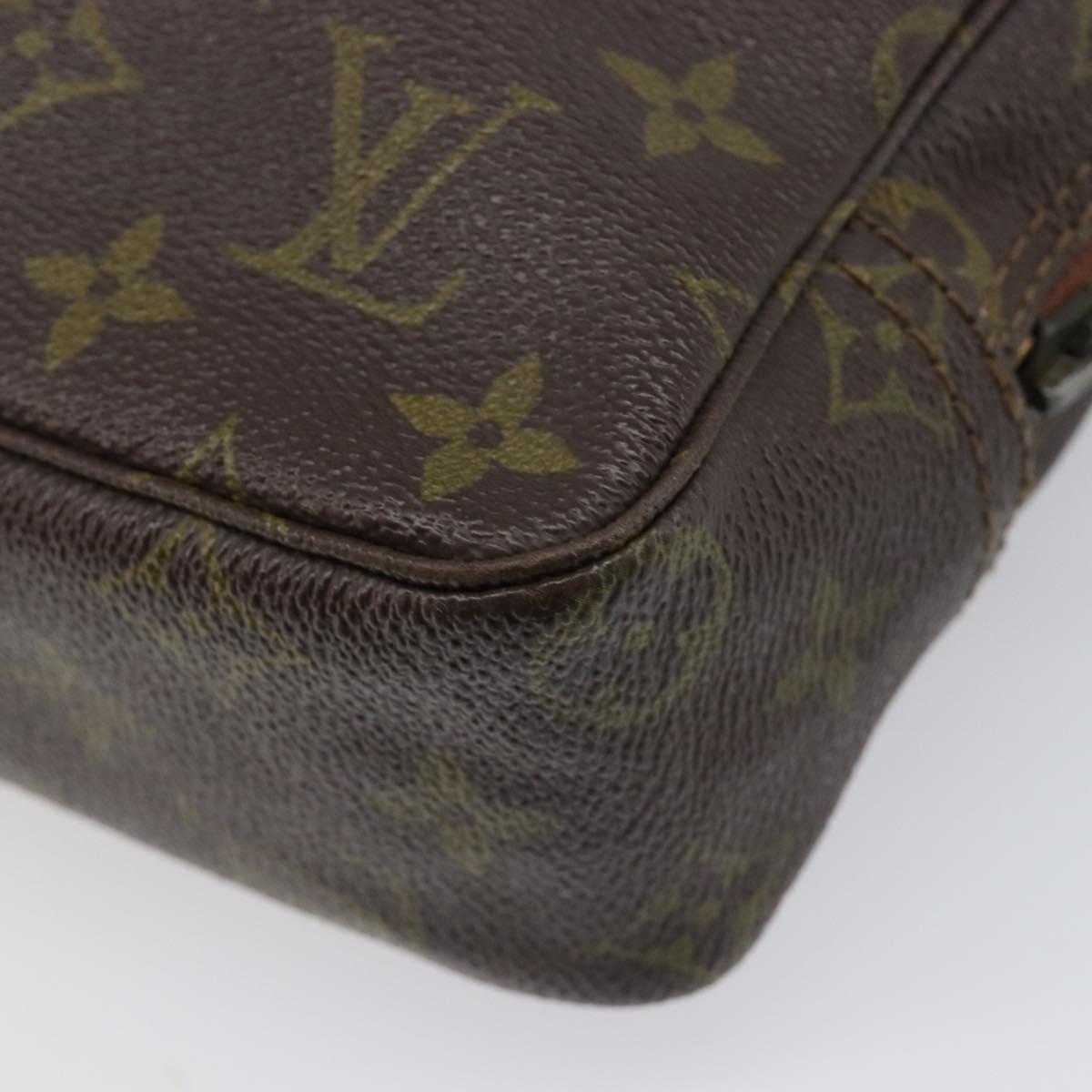 LOUIS VUITTON Monogram Trousse Toilette 23 Clutch Bag M47524 LV Auth 201212