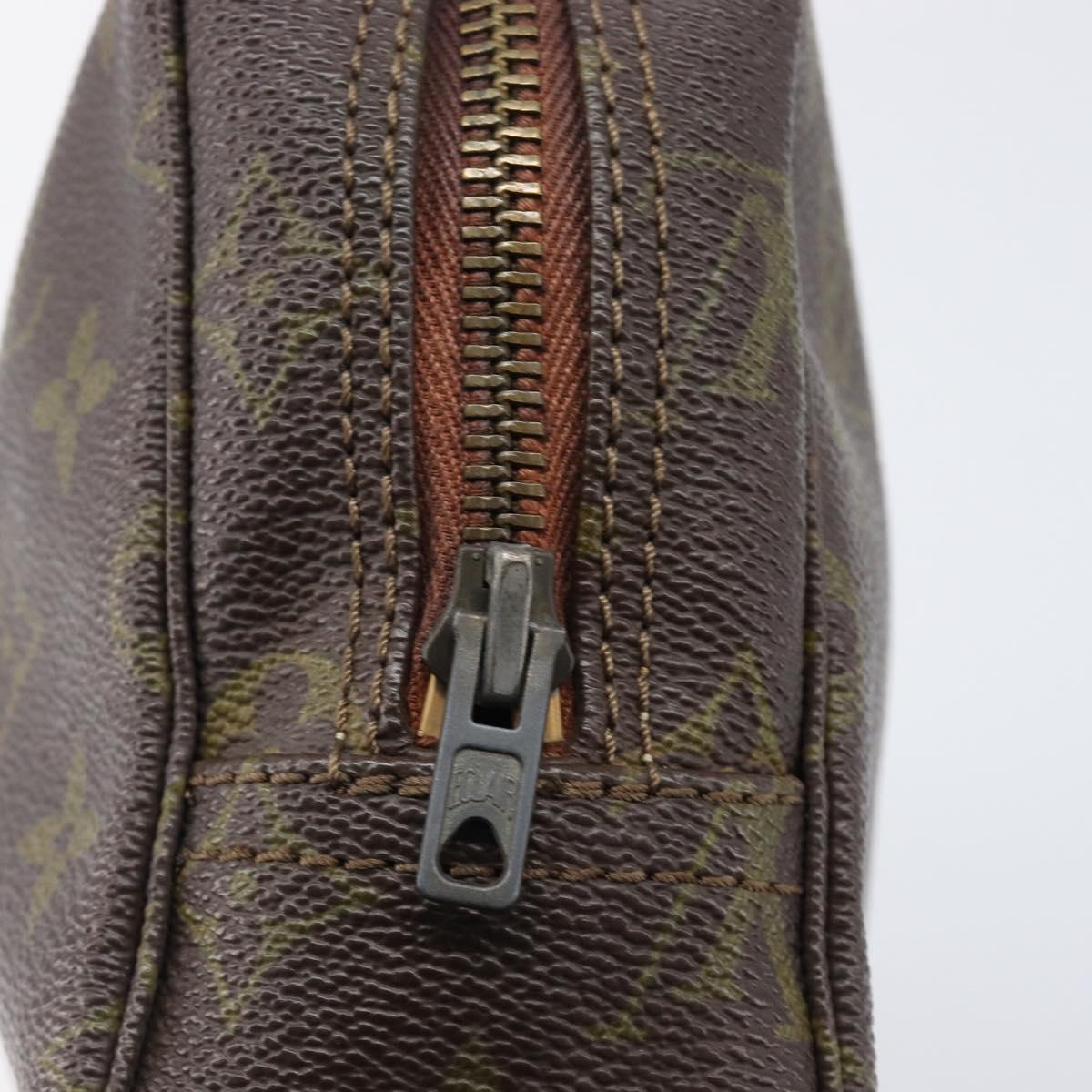 LOUIS VUITTON Monogram Trousse Toilette 23 Clutch Bag M47524 LV Auth 201212