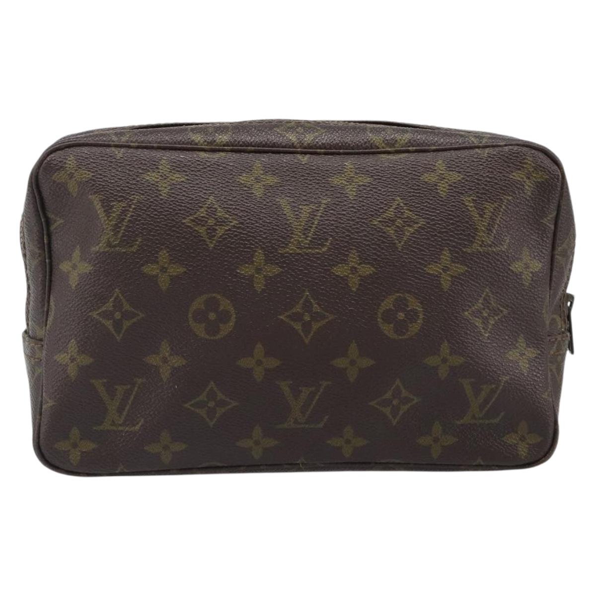 LOUIS VUITTON Monogram Trousse Toilette 23 Clutch Bag M47524 LV Auth 201212