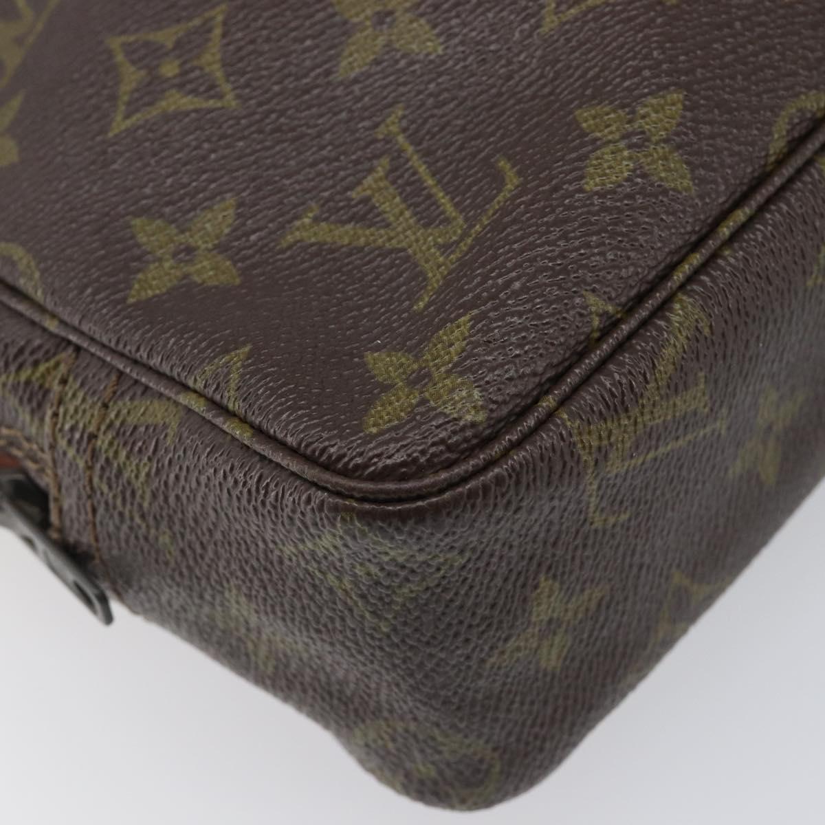 LOUIS VUITTON Monogram Trousse Toilette 23 Clutch Bag M47524 LV Auth 201212