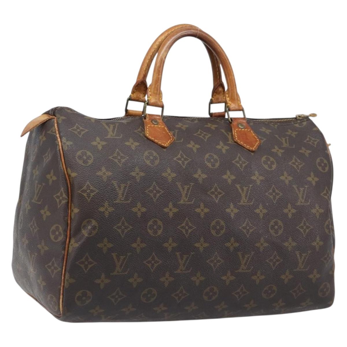 LOUIS VUITTON Monogram Speedy 40 Hand Bag M41522 LV Auth 201213