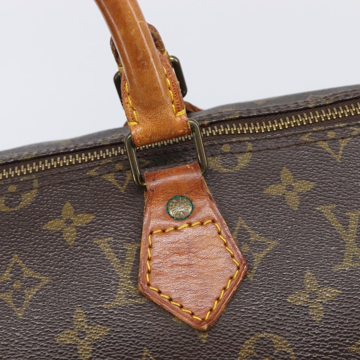 LOUIS VUITTON Monogram Speedy 40 Hand Bag M41522 LV Auth 201213