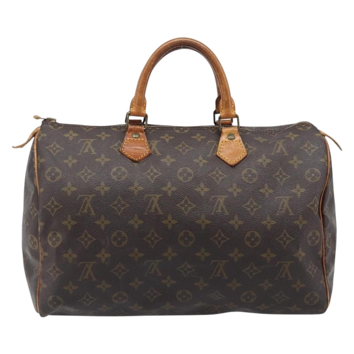 LOUIS VUITTON Monogram Speedy 40 Hand Bag M41522 LV Auth 201213
