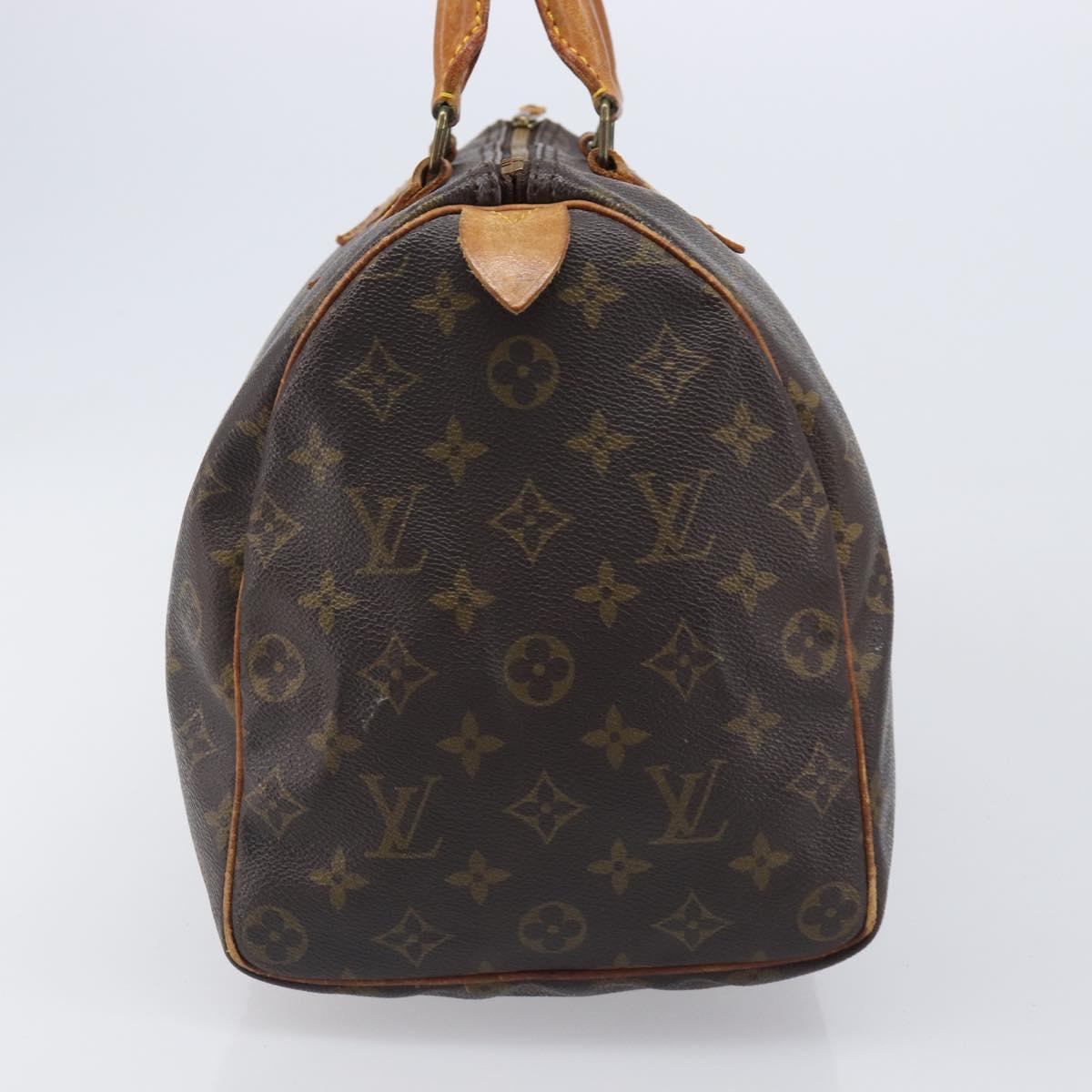 LOUIS VUITTON Monogram Speedy 40 Hand Bag M41522 LV Auth 201213