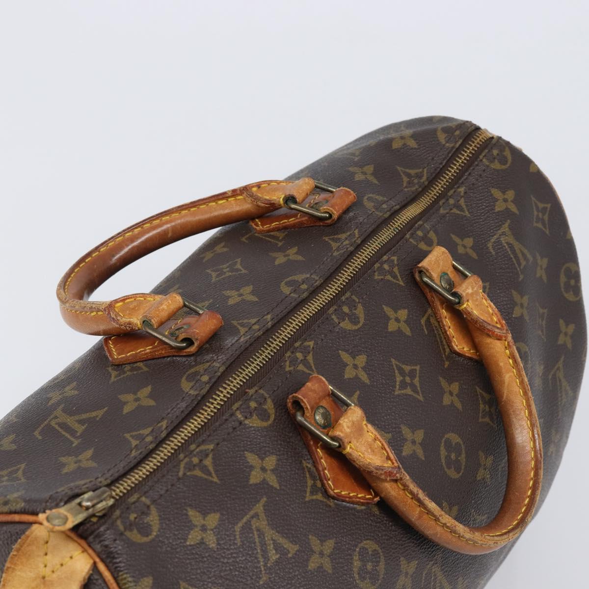 LOUIS VUITTON Monogram Speedy 40 Hand Bag M41522 LV Auth 201213