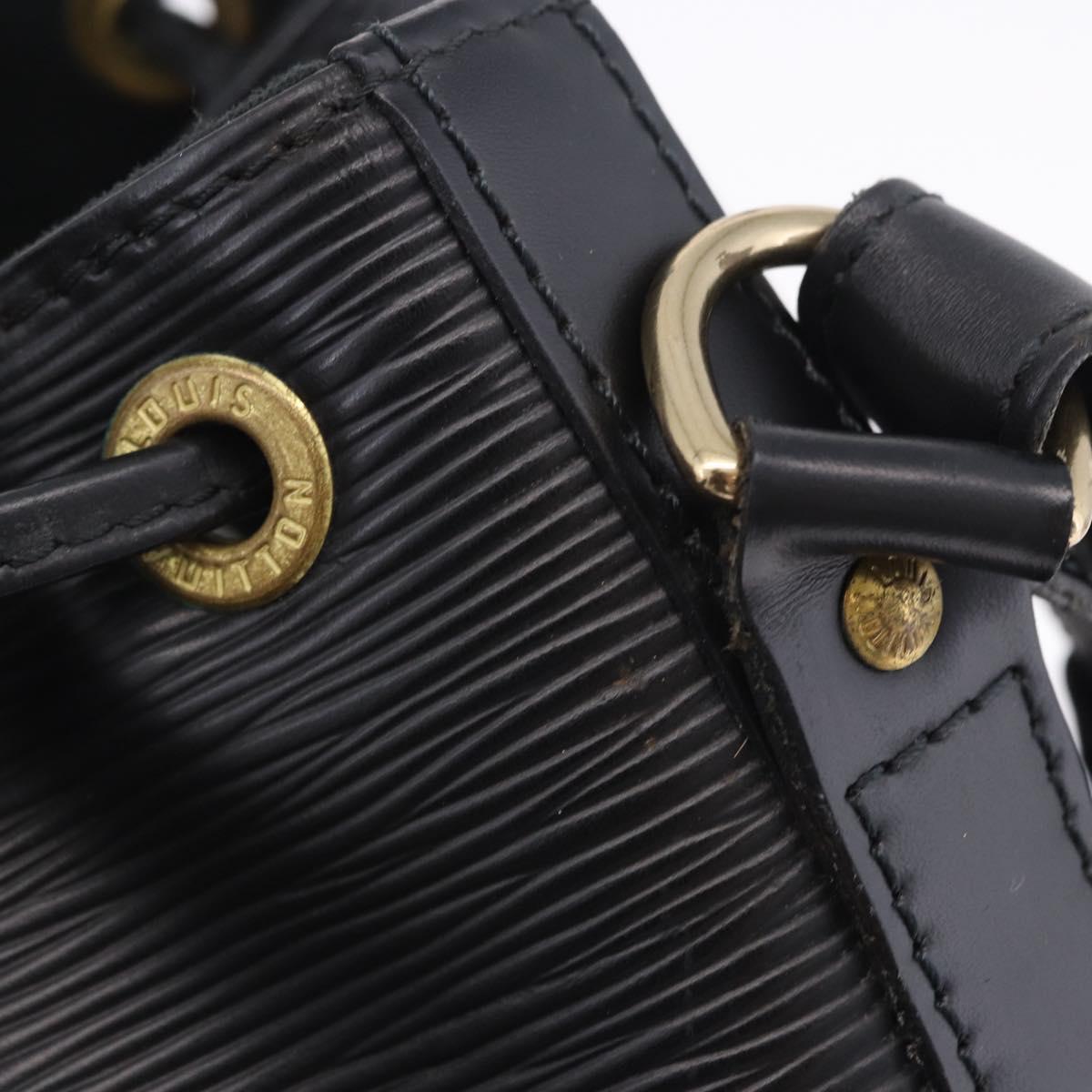LOUIS VUITTON Epi Noe Shoulder Bag Black M44002 LV Auth 201222V
