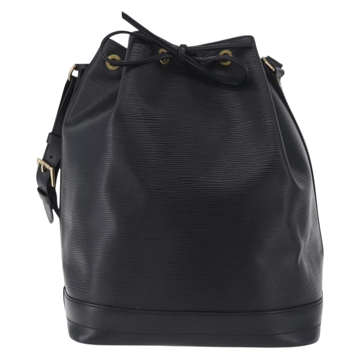 LOUIS VUITTON Epi Noe Shoulder Bag Black M44002 LV Auth 201222V