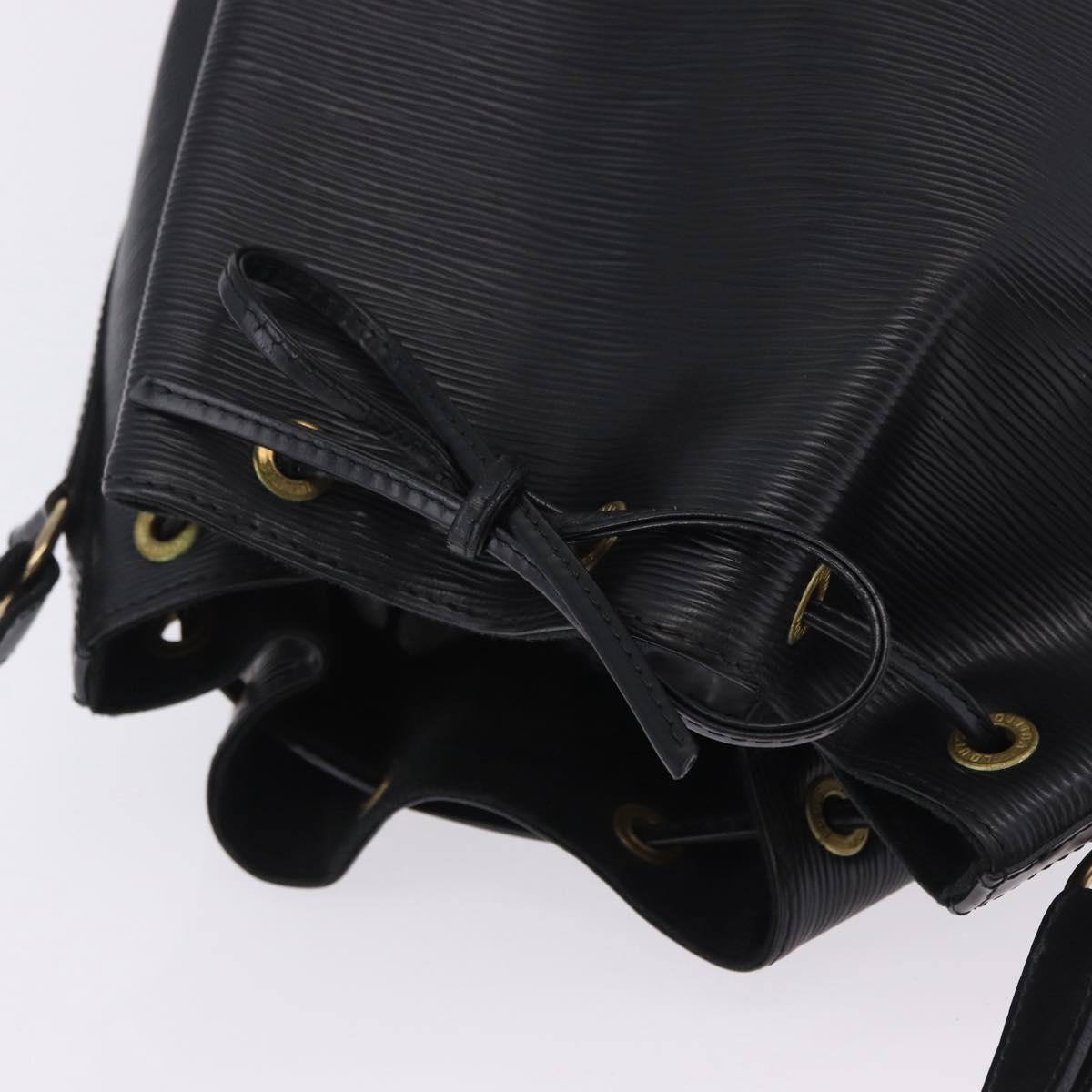 LOUIS VUITTON Epi Noe Shoulder Bag Black M44002 LV Auth 201222V
