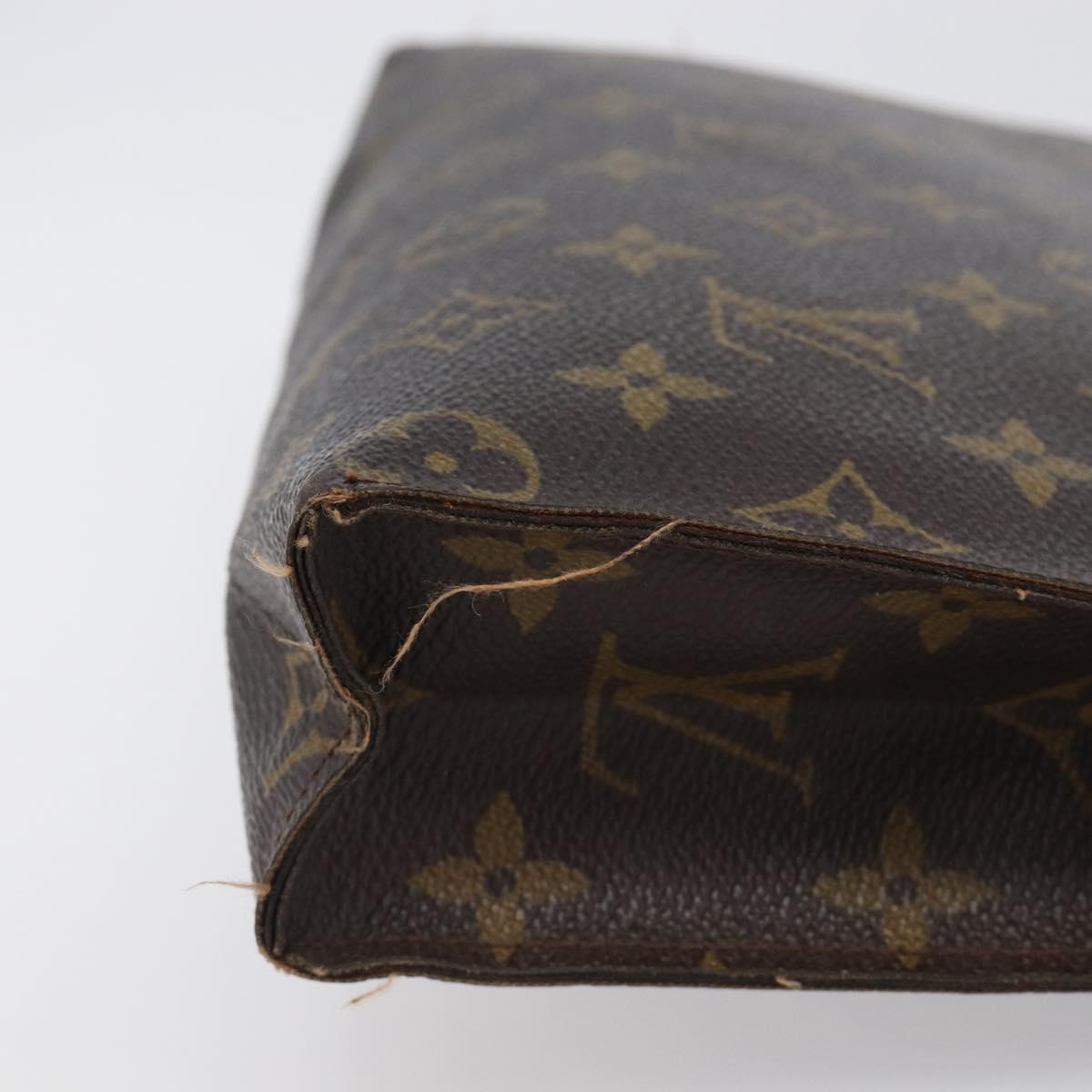 LOUIS VUITTON Monogram Poche Toilette 26 Pouch M47542 LV Auth 201224