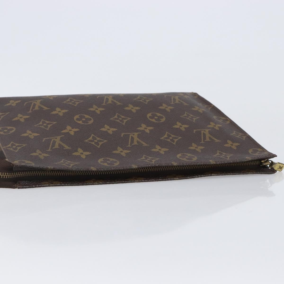 LOUIS VUITTON Monogram Poche Toilette 26 Pouch M47542 LV Auth 201226A