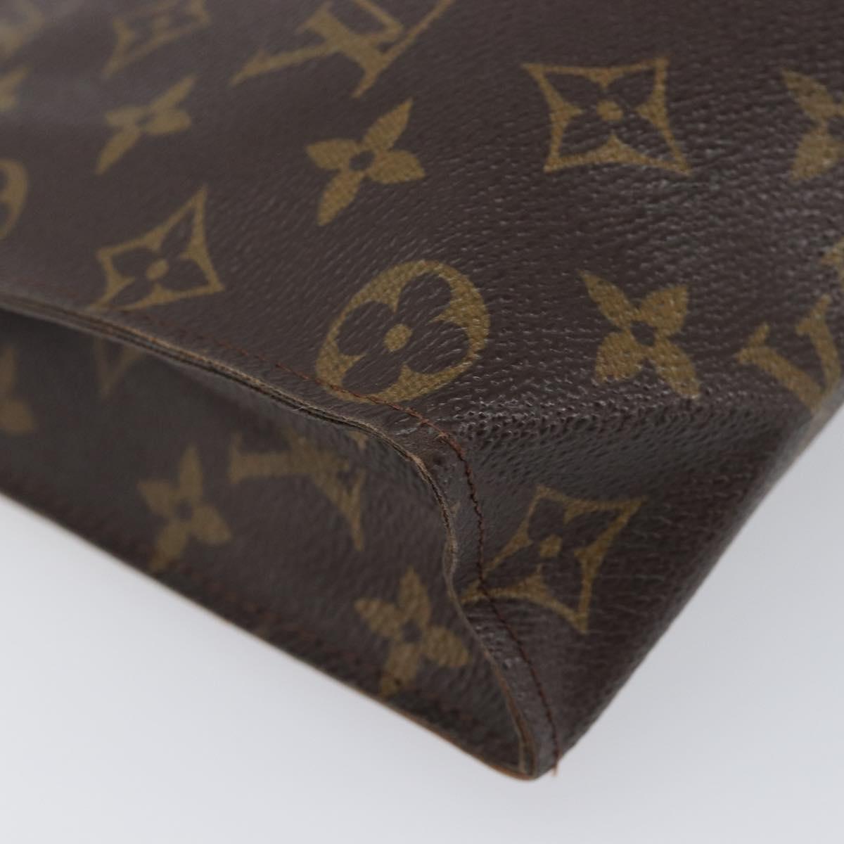 LOUIS VUITTON Monogram Poche Toilette 26 Pouch M47542 LV Auth 201226A