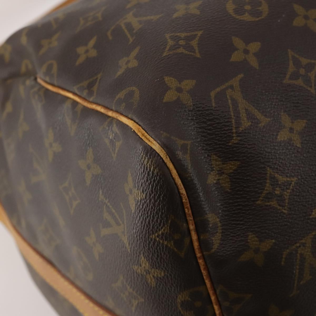 LOUIS VUITTON Monogram Keepall Bandouliere 55 Boston Bag M41414 LV Auth 201227