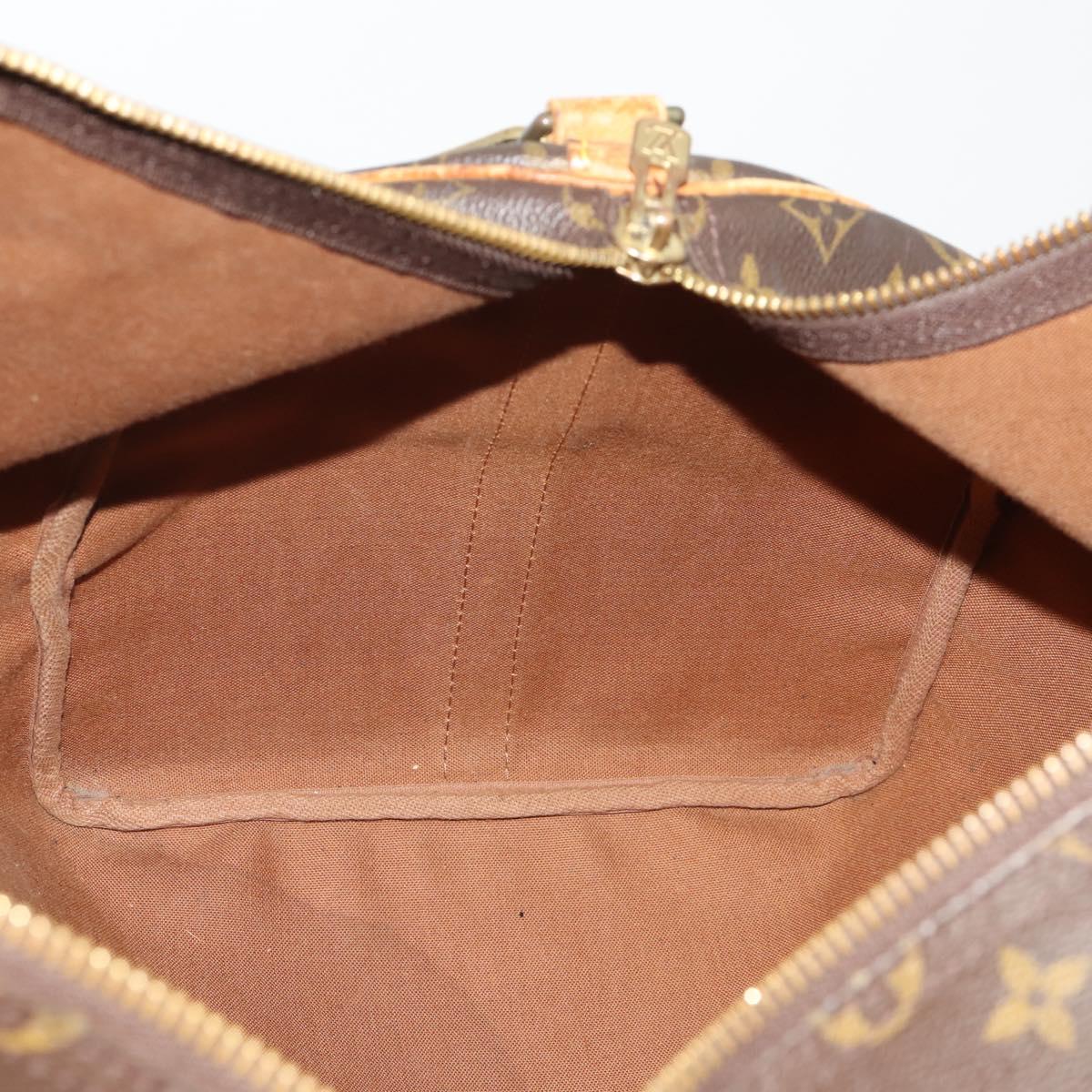 LOUIS VUITTON Monogram Keepall Bandouliere 55 Boston Bag M41414 LV Auth 201227