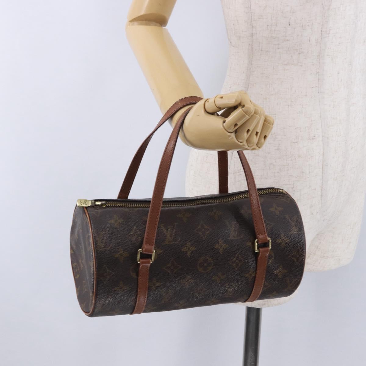 LOUIS VUITTON Monogram Papillon 26 Hand Bag Vintage M51366 LV Auth 201232