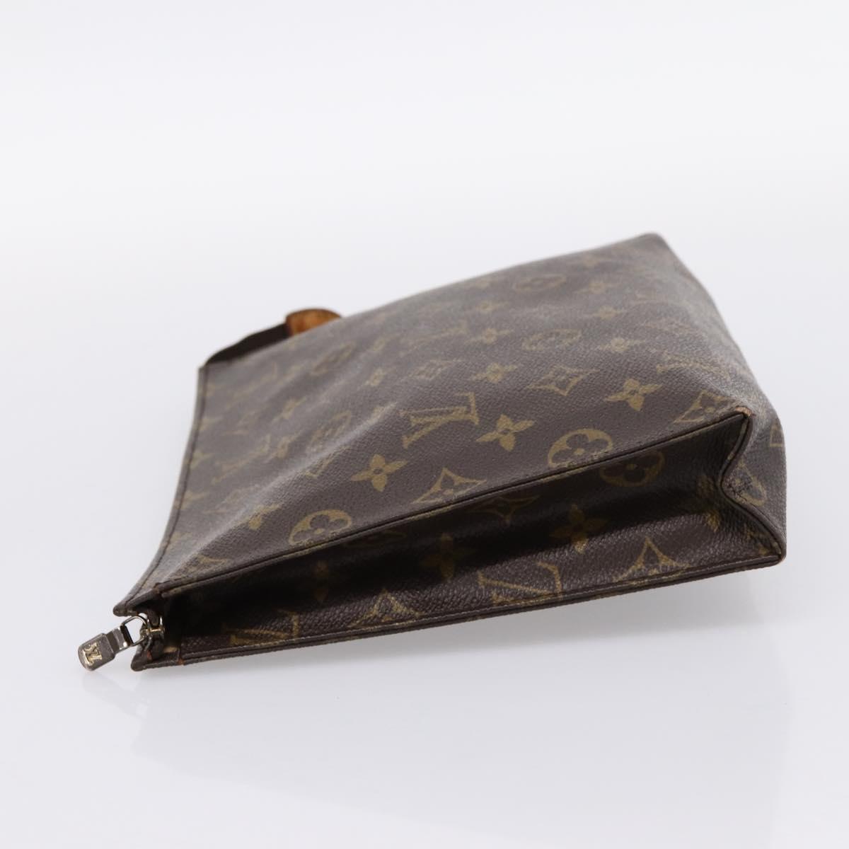 LOUIS VUITTON Monogram Poche Toilette 26 Pouch M47542 LV Auth 201234A