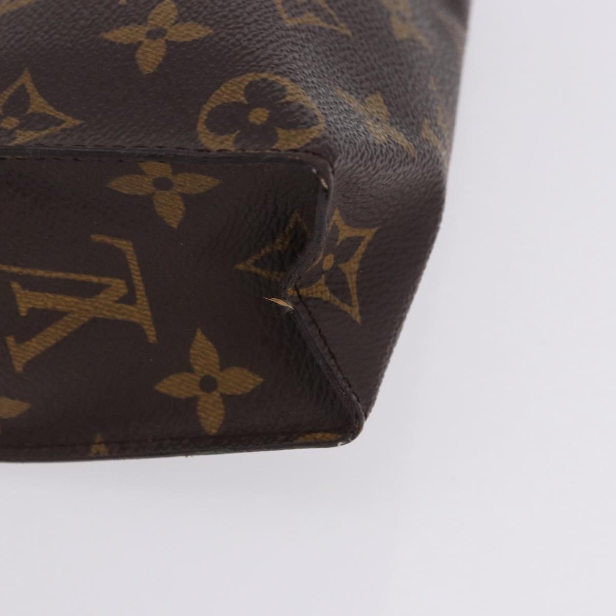 LOUIS VUITTON Monogram Poche Toilette 26 Pouch M47542 LV Auth 201235