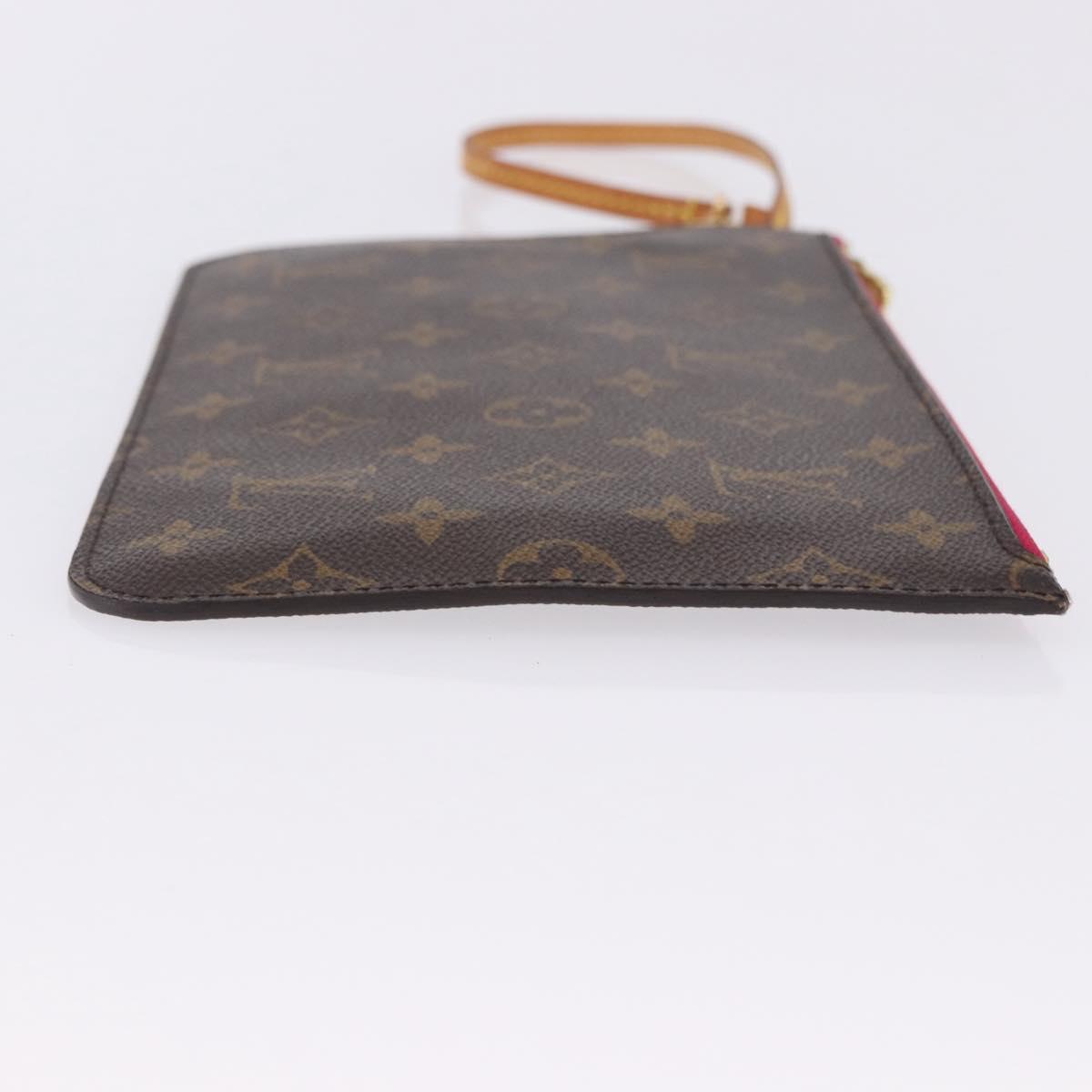 LOUIS VUITTON Monogram Neverfull MM Pouch LV Auth 201236A