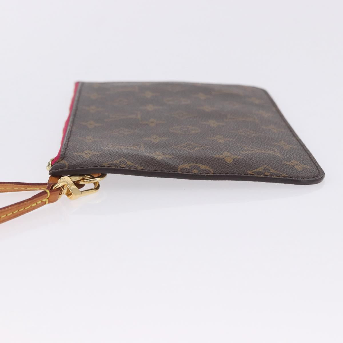 LOUIS VUITTON Monogram Neverfull MM Pouch LV Auth 201236A