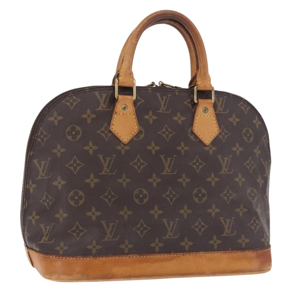 LOUIS VUITTON Monogram Alma Hand Bag M51130 LV Auth 201241