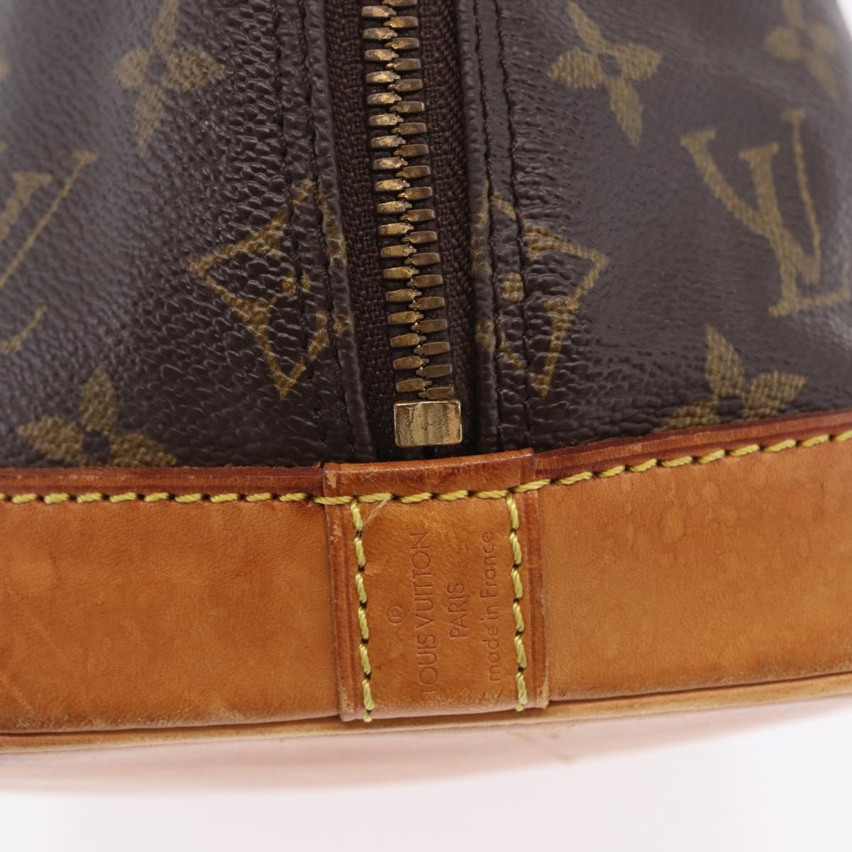 LOUIS VUITTON Monogram Alma Hand Bag M51130 LV Auth 201241
