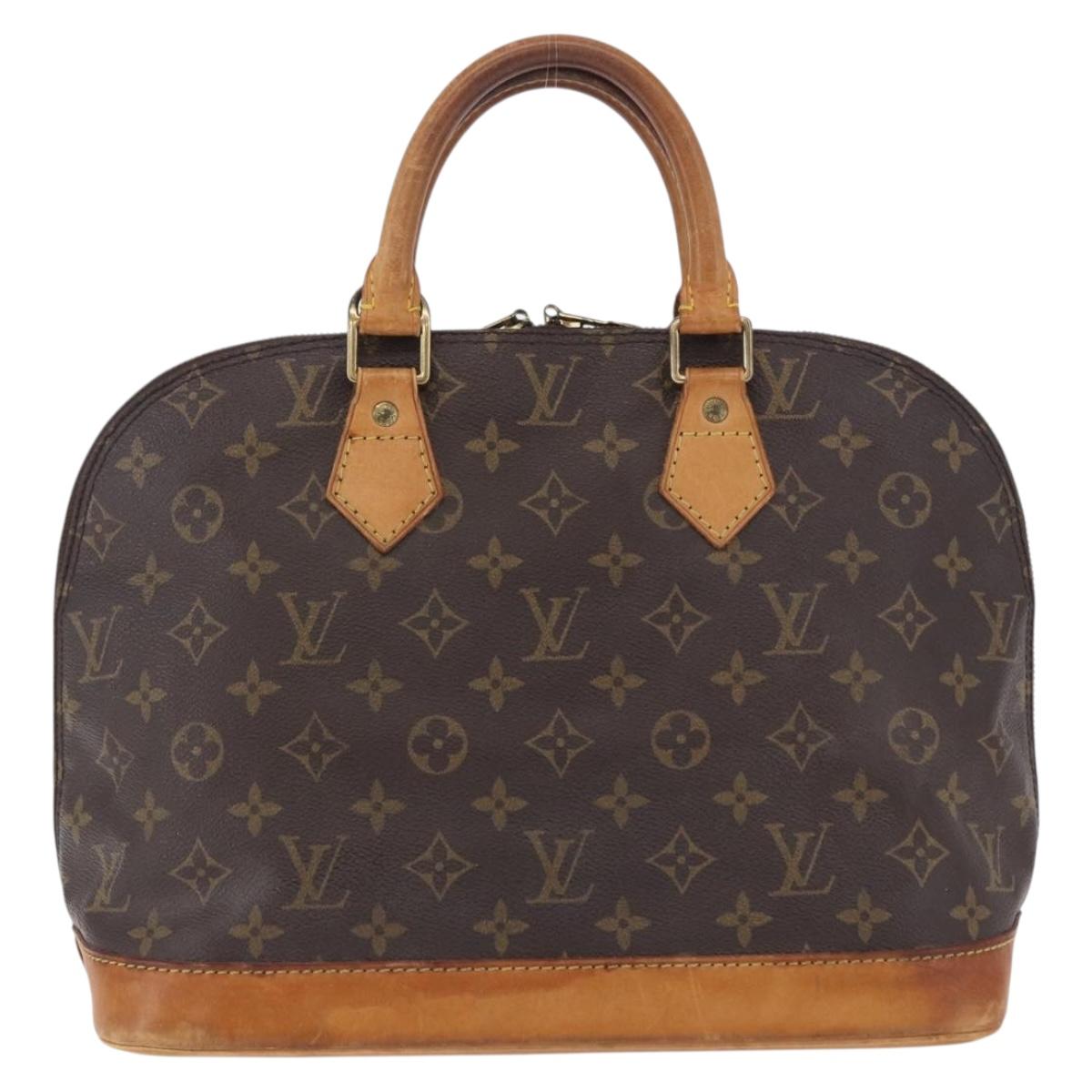 LOUIS VUITTON Monogram Alma Hand Bag M51130 LV Auth 201241