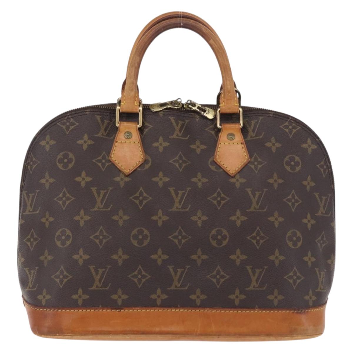 LOUIS VUITTON Monogram Alma Hand Bag M51130 LV Auth 201241
