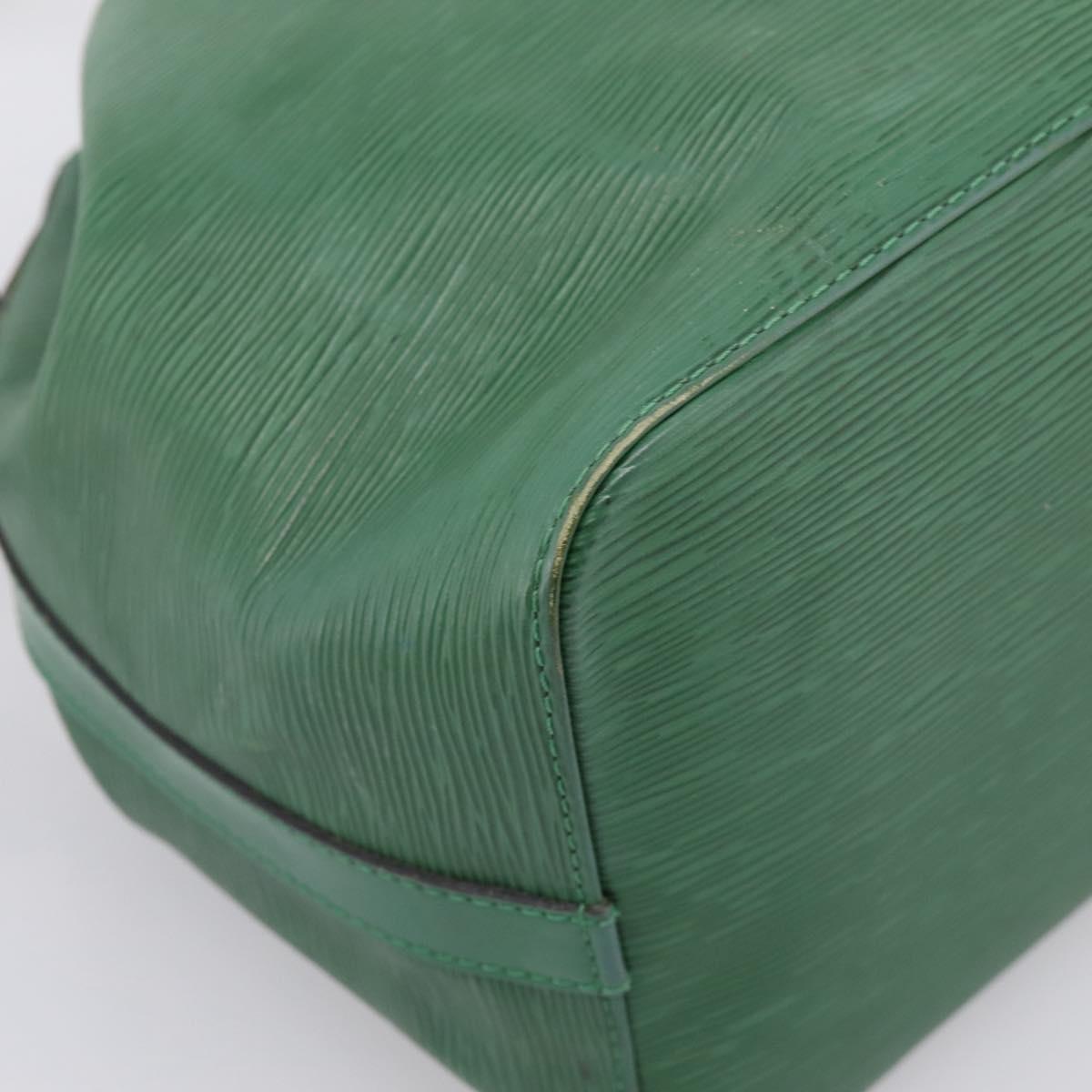 LOUIS VUITTON Epi Petit Noe Shoulder Bag Green M44104 LV Auth 201250A