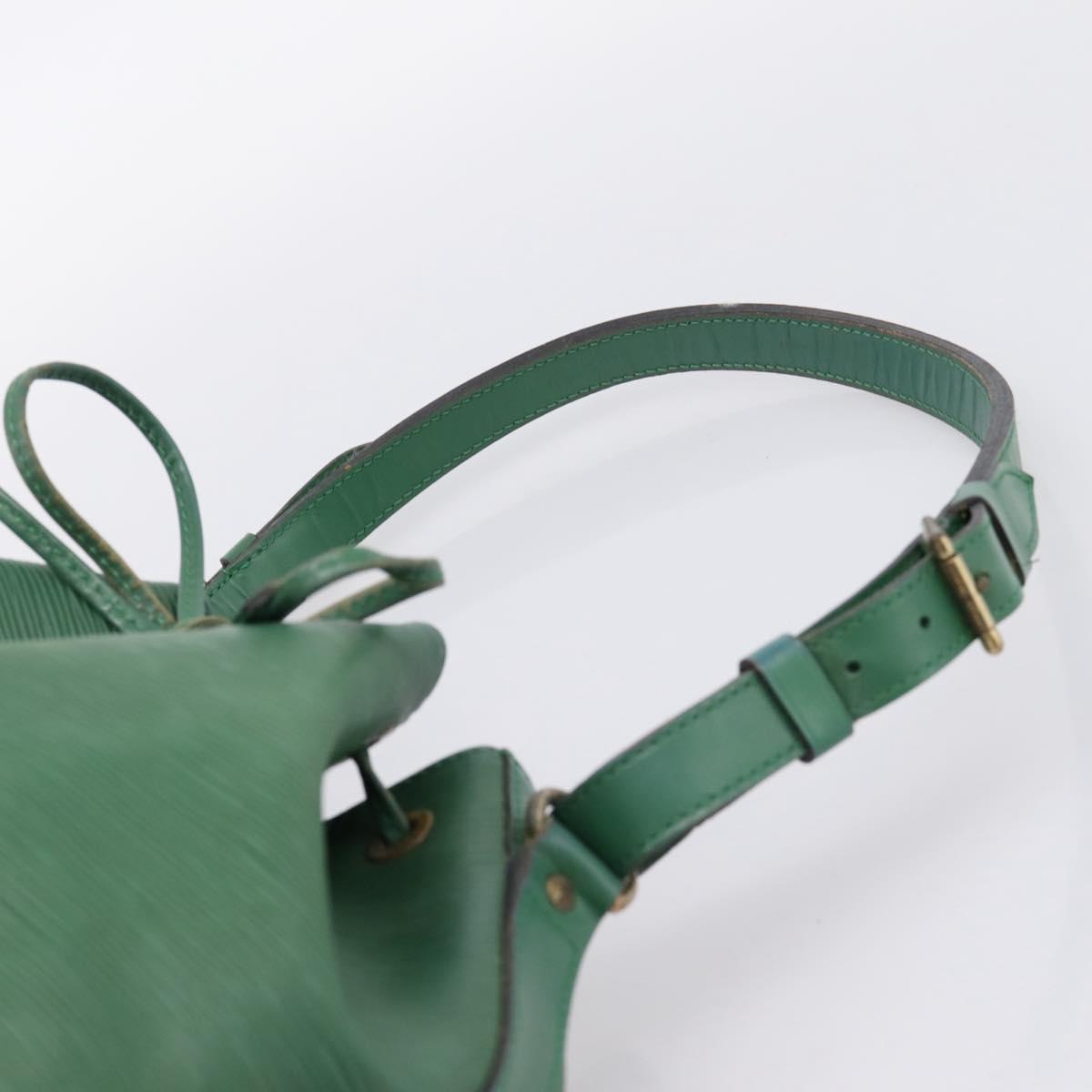 LOUIS VUITTON Epi Petit Noe Shoulder Bag Green M44104 LV Auth 201250A