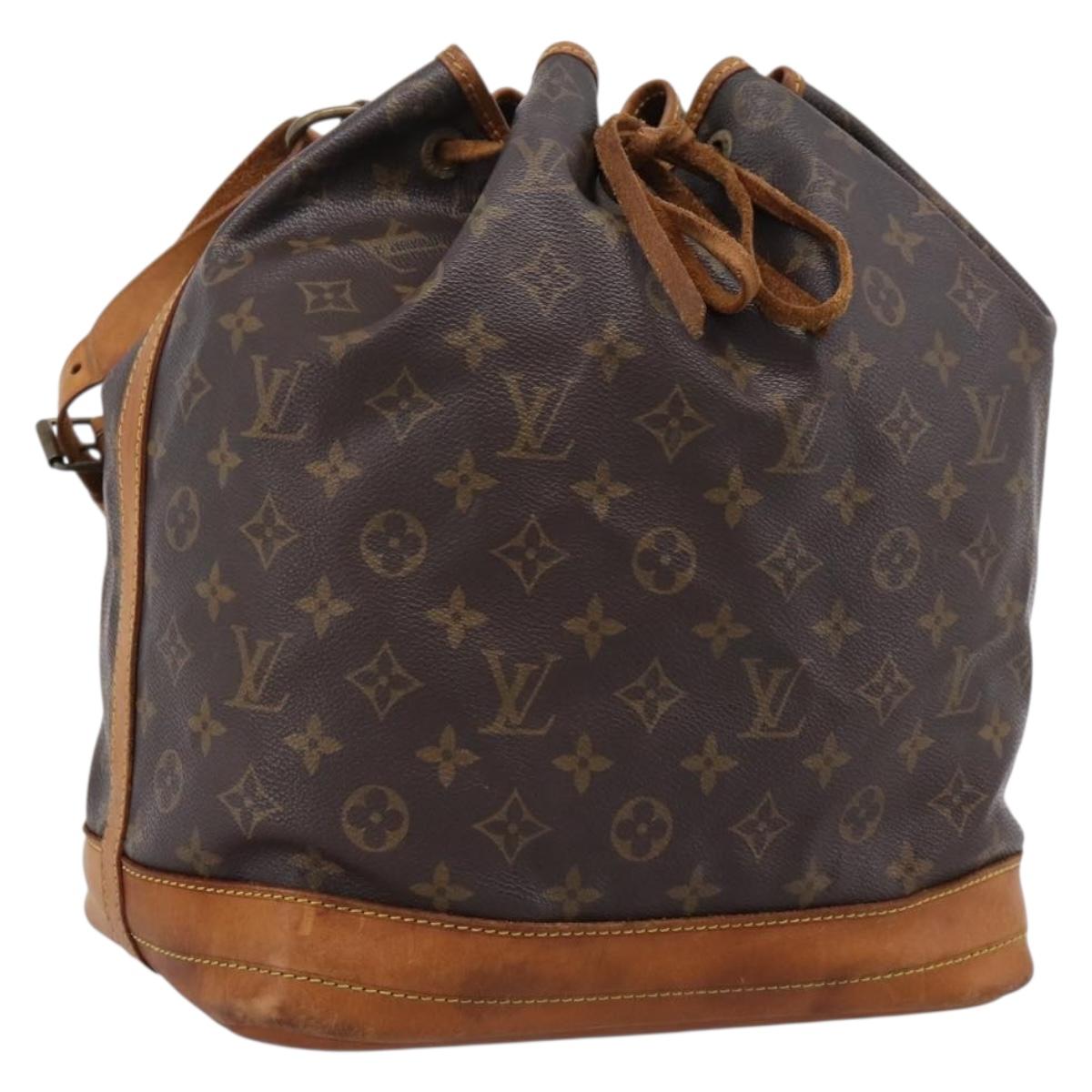 LOUIS VUITTON Monogram Noe Shoulder Bag M42224 LV Auth 201253A