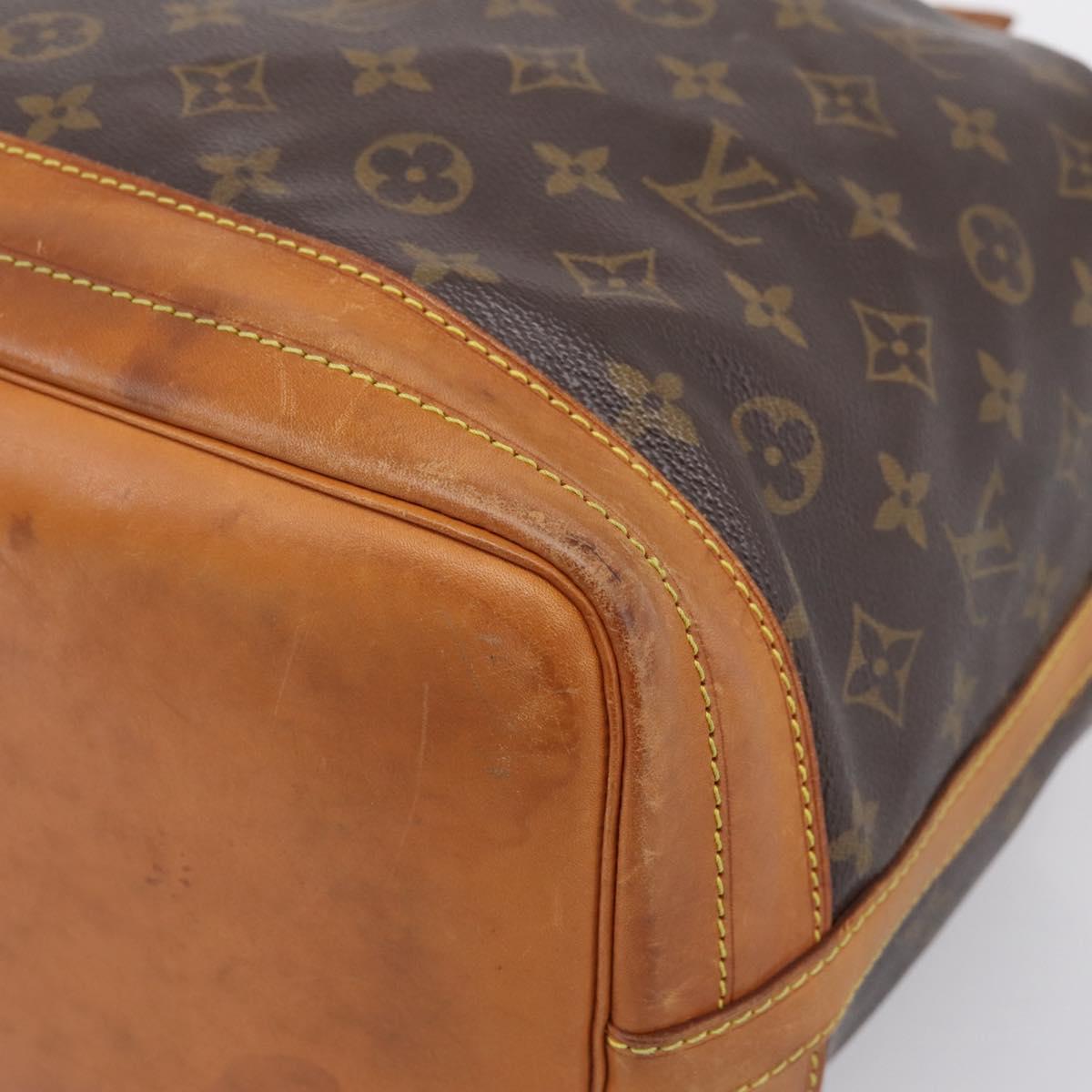 LOUIS VUITTON Monogram Noe Shoulder Bag M42224 LV Auth 201253A