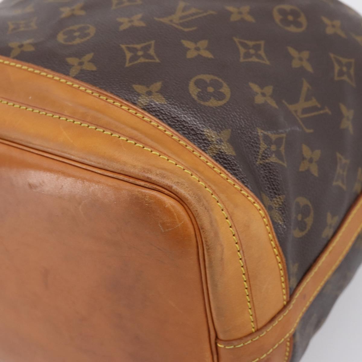LOUIS VUITTON Monogram Noe Shoulder Bag M42224 LV Auth 201253A