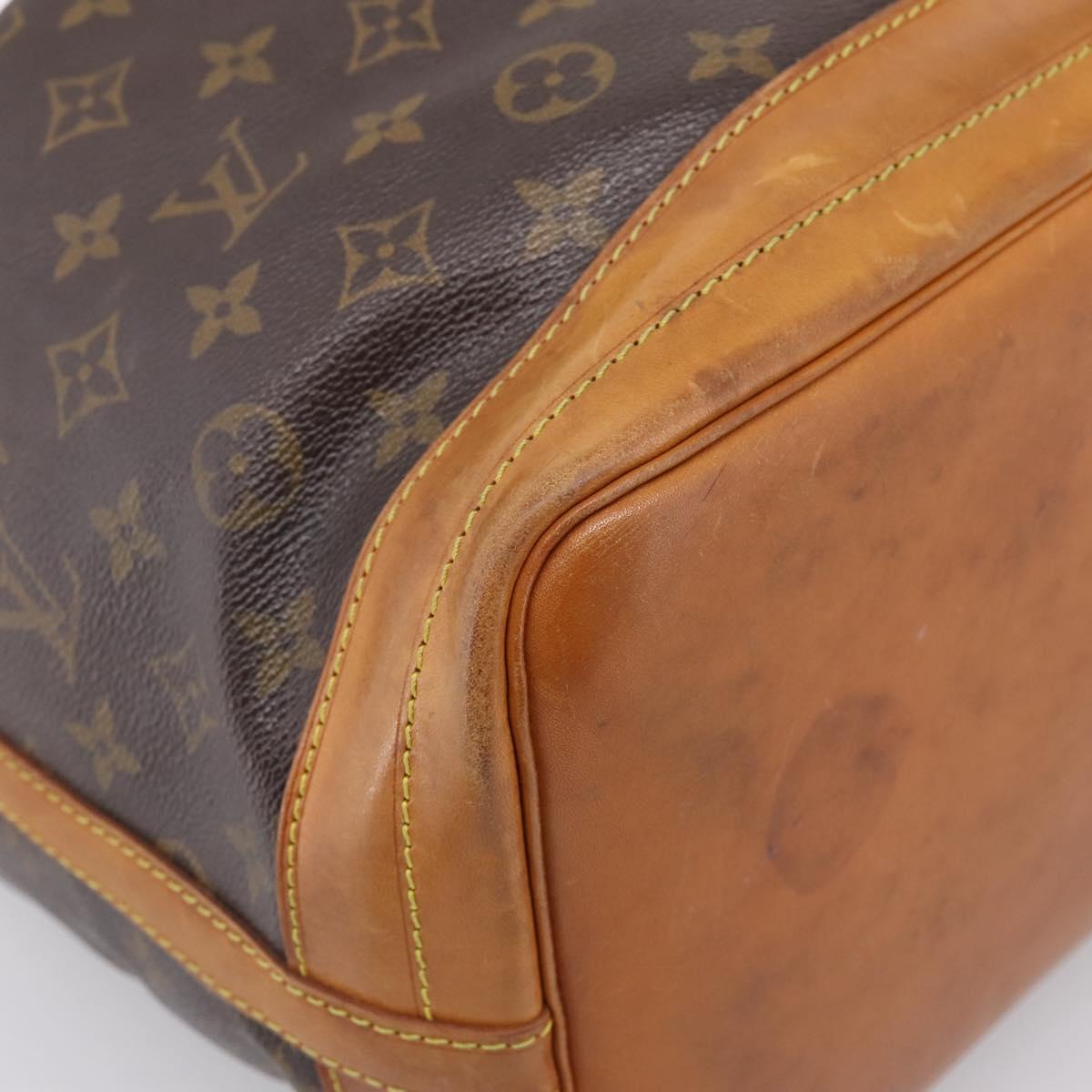 LOUIS VUITTON Monogram Noe Shoulder Bag M42224 LV Auth 201253A