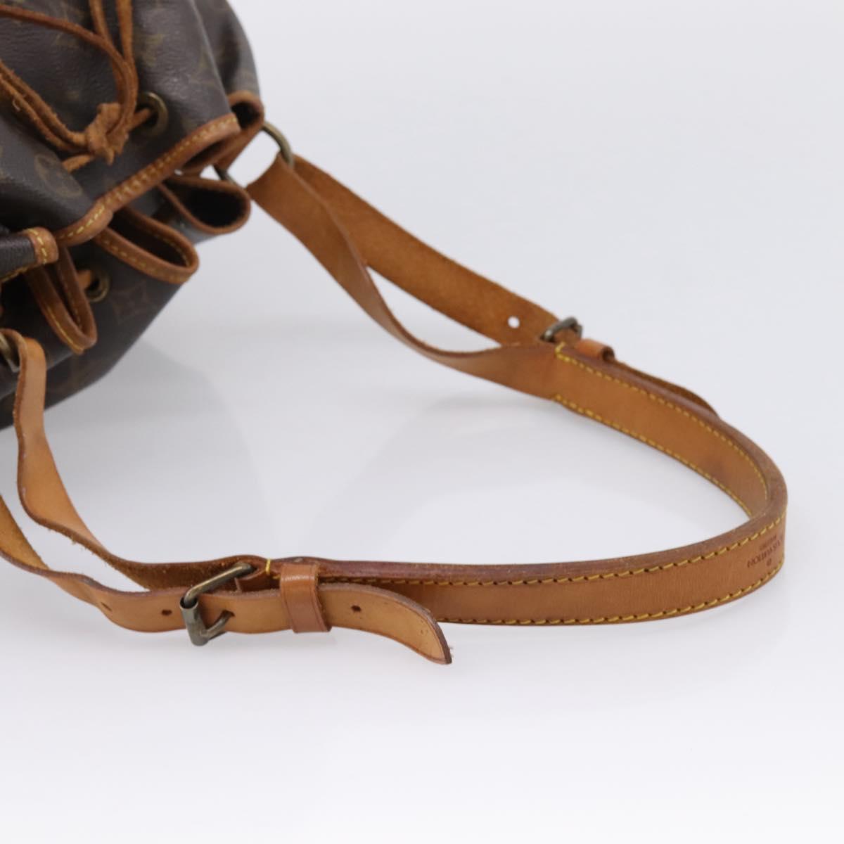 LOUIS VUITTON Monogram Noe Shoulder Bag M42224 LV Auth 201253A