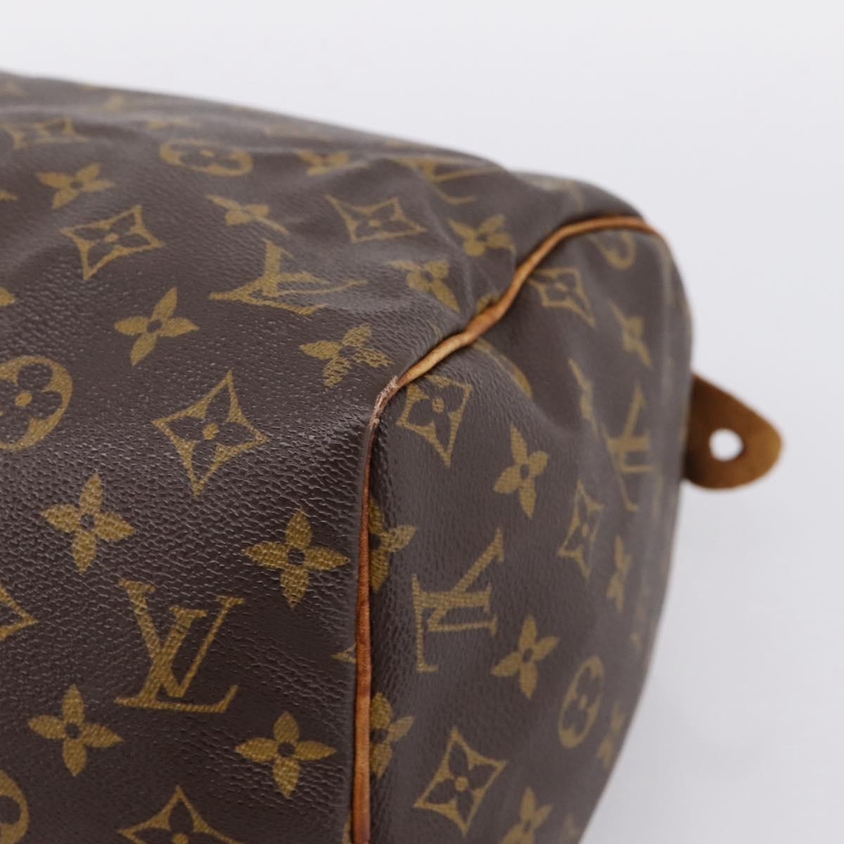 LOUIS VUITTON Monogram Speedy 30 Hand Bag M41526 LV Auth 201254
