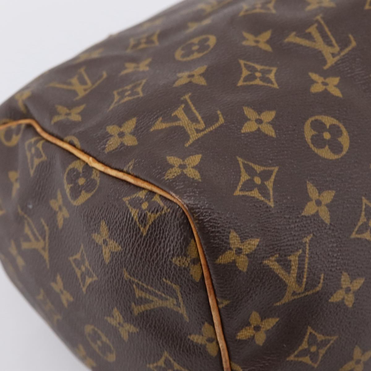 LOUIS VUITTON Monogram Speedy 30 Hand Bag M41526 LV Auth 201254