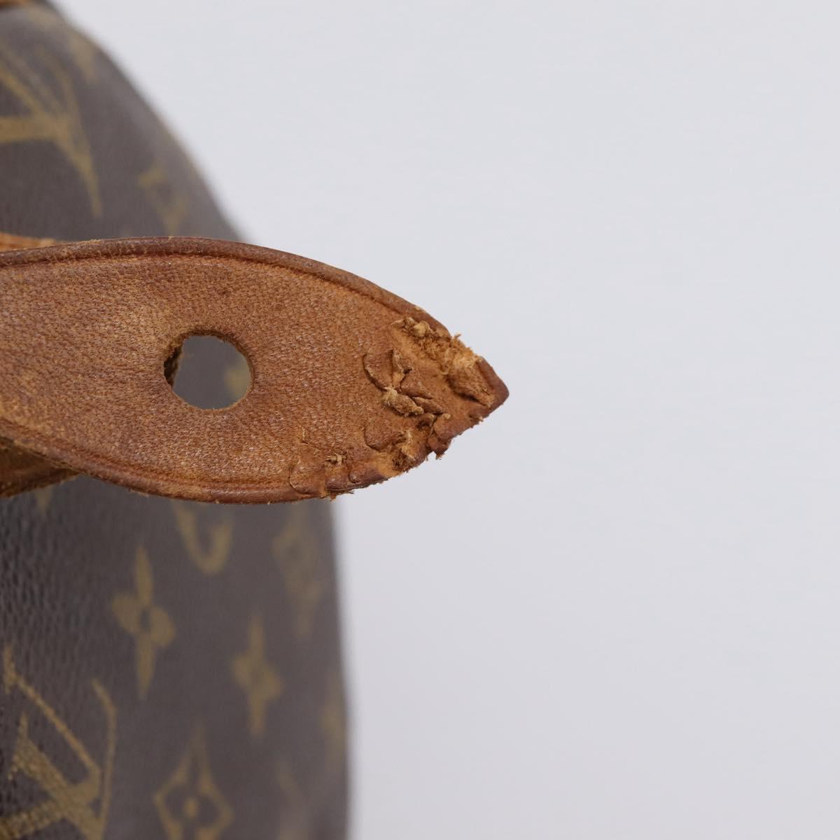 LOUIS VUITTON Monogram Speedy 30 Hand Bag M41526 LV Auth 201254