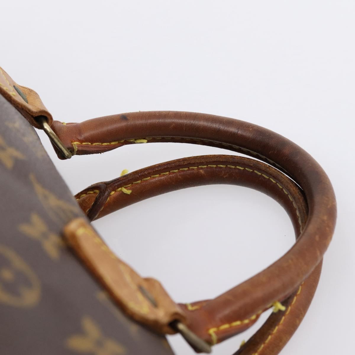 LOUIS VUITTON Monogram Speedy 30 Hand Bag M41526 LV Auth 201254