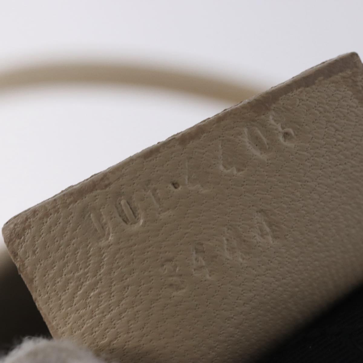 GUCCI Shoulder Bag Leather Cream 001 4403 Auth 201255