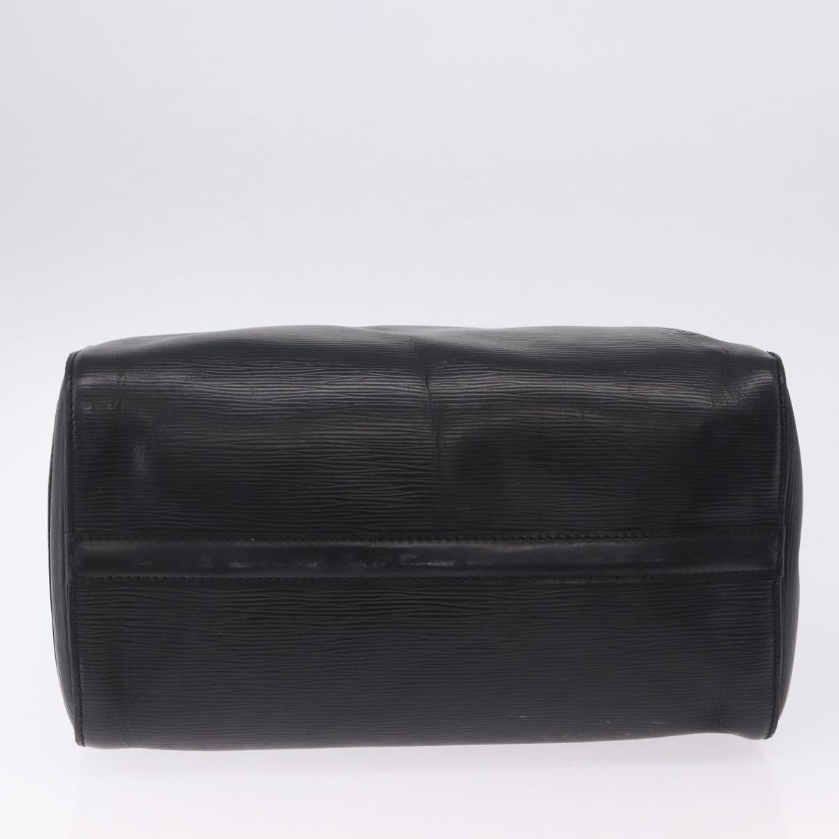 LOUIS VUITTON Epi Speedy 30 Hand Bag Noir black M43002 LV Auth 201256