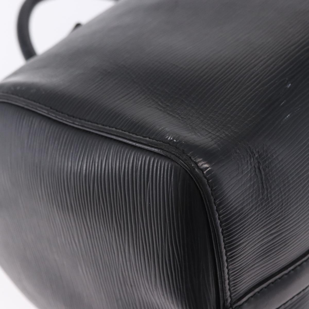LOUIS VUITTON Epi Speedy 30 Hand Bag Noir black M43002 LV Auth 201256