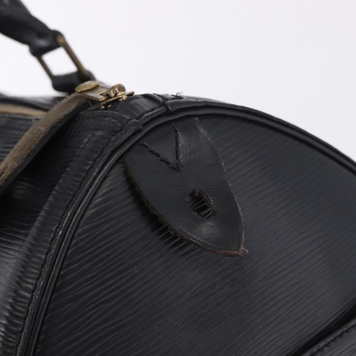 LOUIS VUITTON Epi Speedy 30 Hand Bag Noir black M43002 LV Auth 201256
