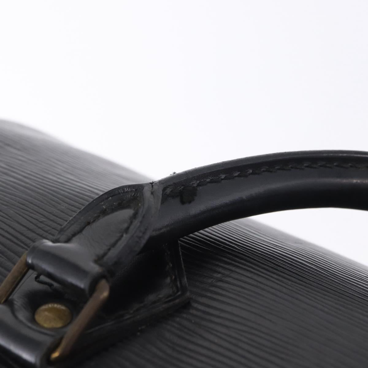 LOUIS VUITTON Epi Speedy 30 Hand Bag Noir black M43002 LV Auth 201256