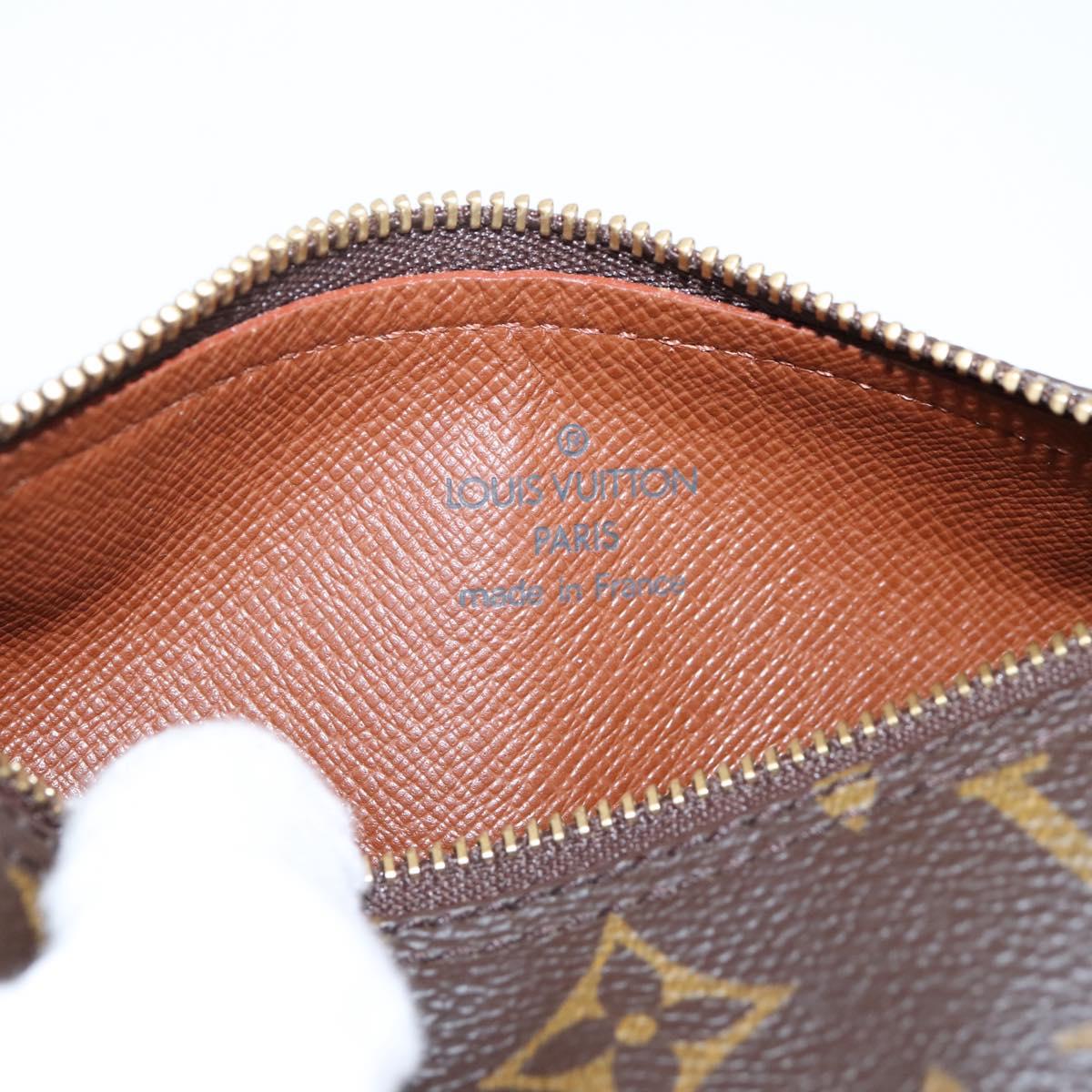 LOUIS VUITTON Monogram Papillon Pouch Pouch LV Auth 201261A