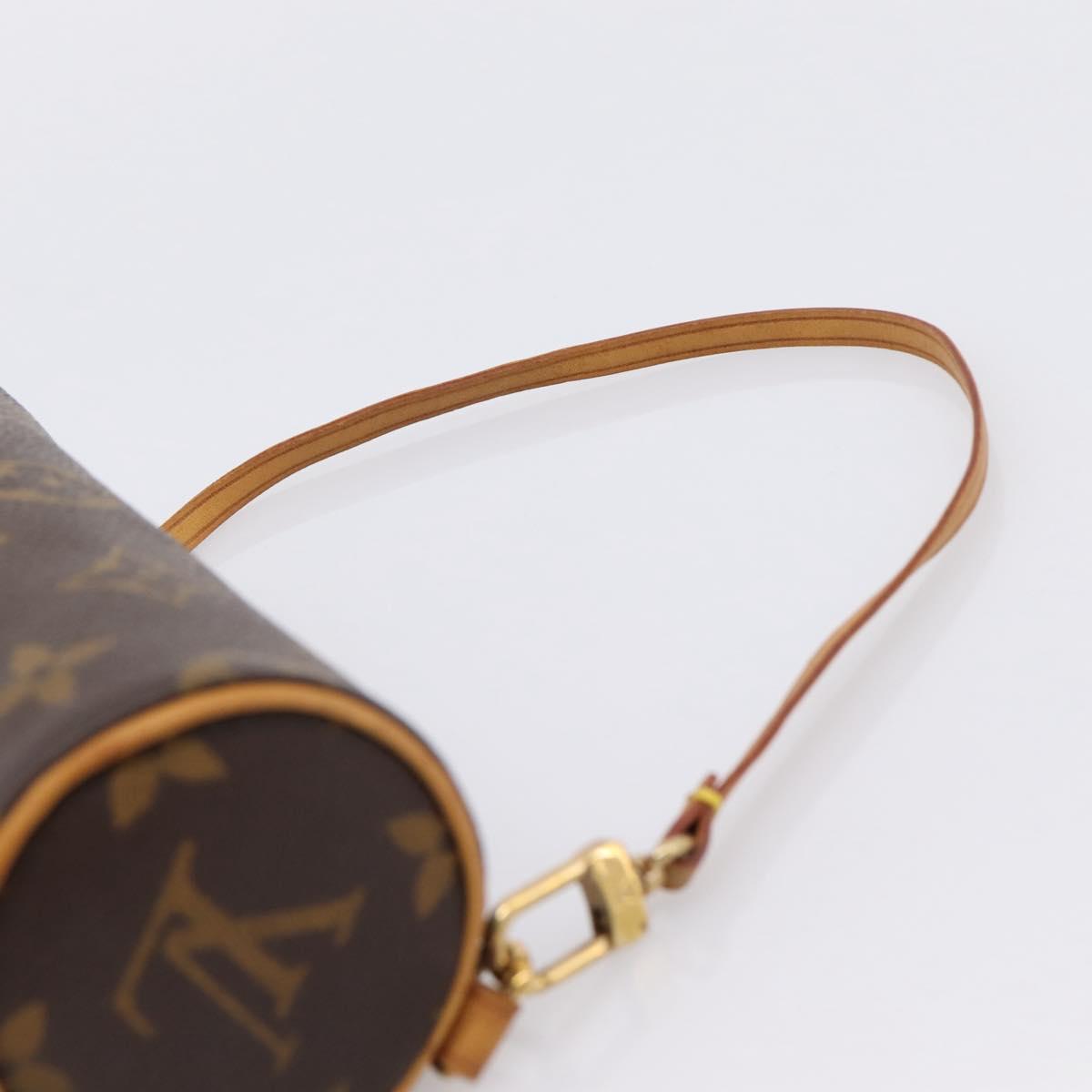 LOUIS VUITTON Monogram Papillon Pouch Pouch LV Auth 201261A