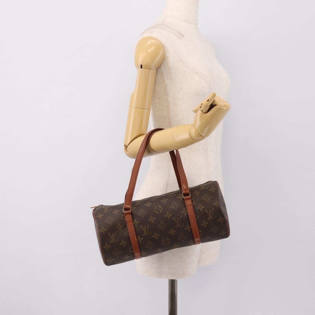 LOUIS VUITTON Monogram Papillon 30 Hand Bag Vintage M51365 LV Auth 201264