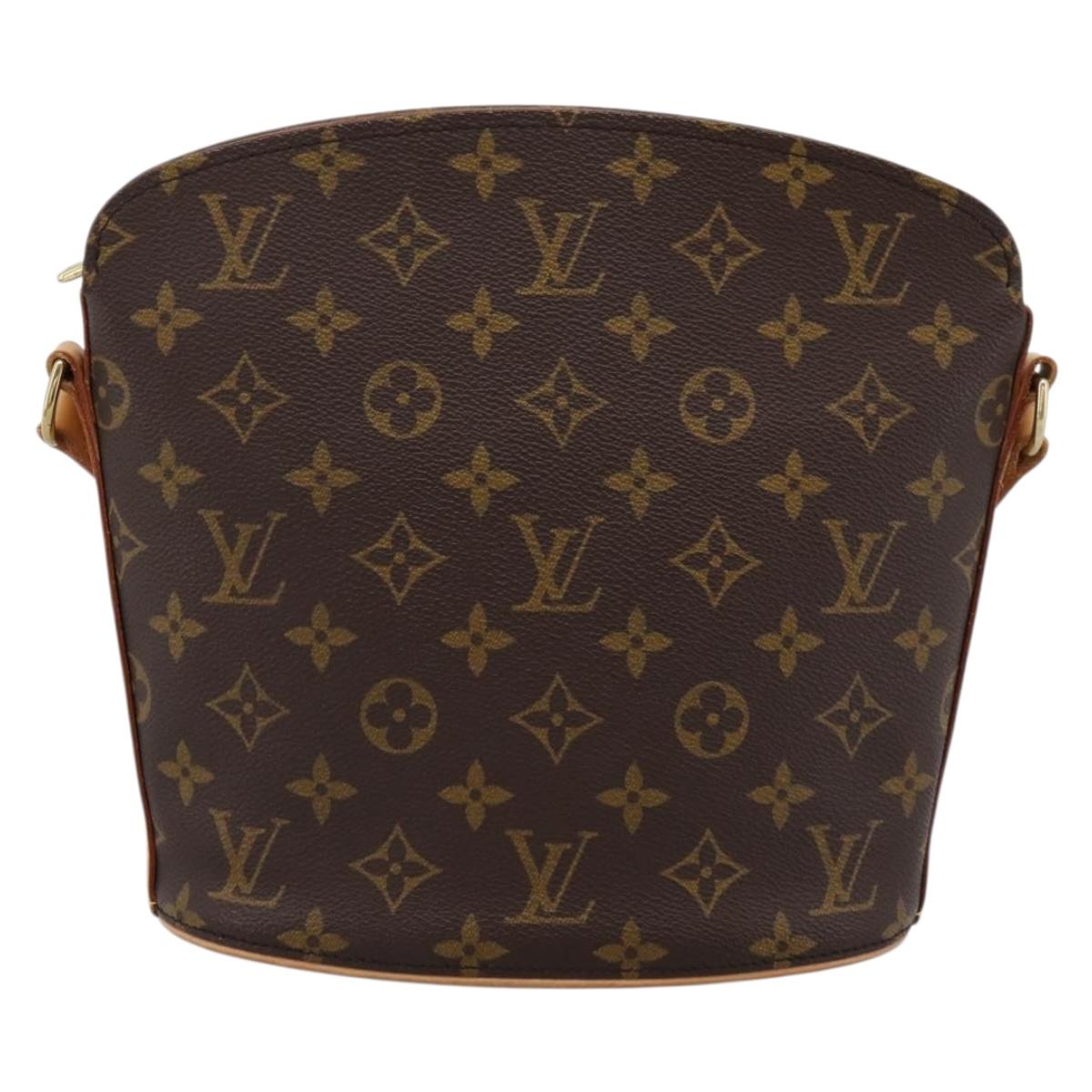 LOUIS VUITTON Monogram Drouot Shoulder Shoulder Bag M51290 LV Auth 201265V