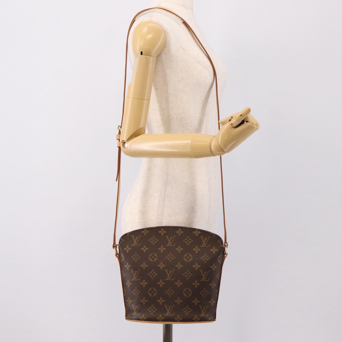 LOUIS VUITTON Monogram Drouot Shoulder Shoulder Bag M51290 LV Auth 201265V