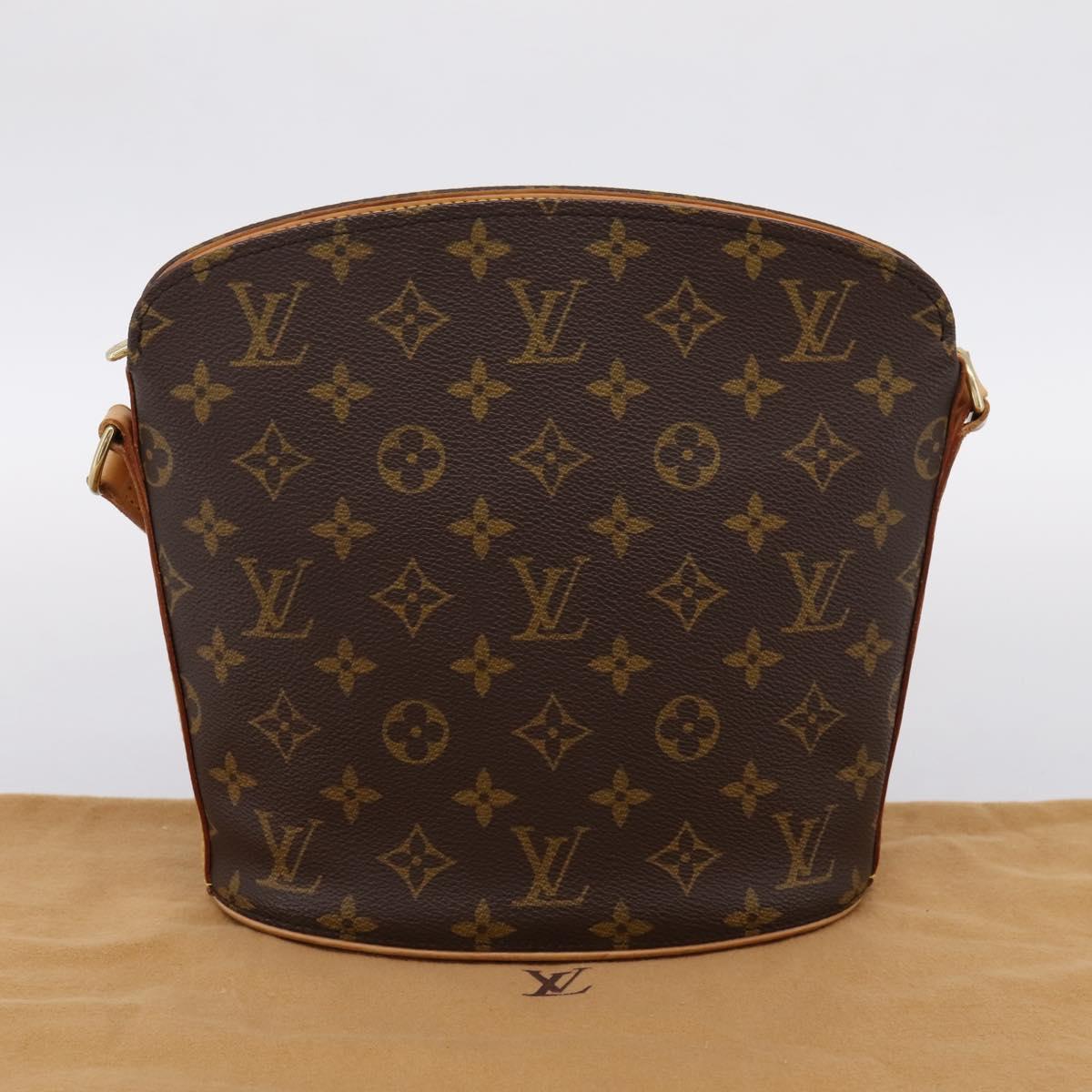 LOUIS VUITTON Monogram Drouot Shoulder Shoulder Bag M51290 LV Auth 201265V