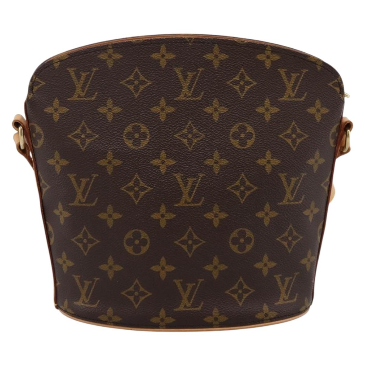 LOUIS VUITTON Monogram Drouot Shoulder Shoulder Bag M51290 LV Auth 201265V