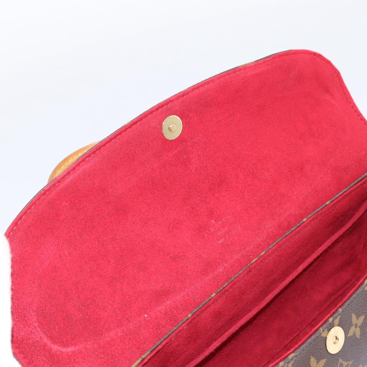LOUIS VUITTON Monogram Sonatine Hand Bag M51902 LV Auth 201268V